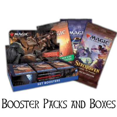 Booster Packs and Boxes