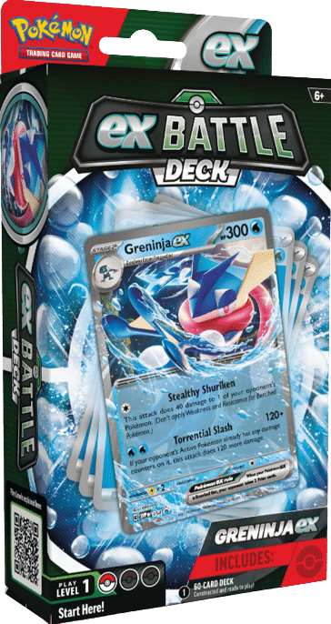 Jeu de carte Pokemon Scarlet & Violet ex Start Deck Type d'eau Greninja